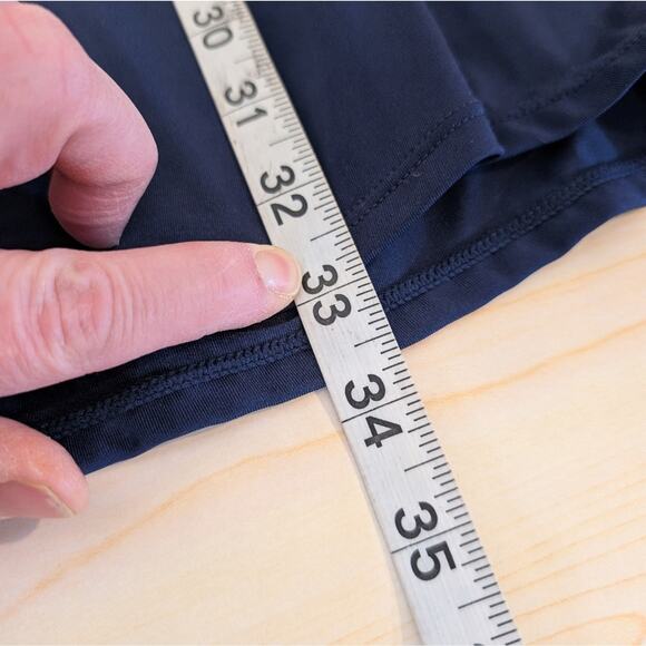 Carve Designs La Jolla Dress | Size Small | Navy | Built-In Shelf Bra | Swim - Picture 10 of 12